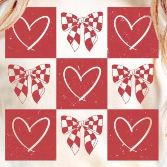 Valentines Shirt, Retro Valentine's Day Shirt, Valentines Love Shirt - Picture 2 of 3